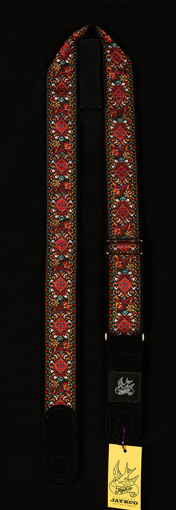 Red Flower Woven