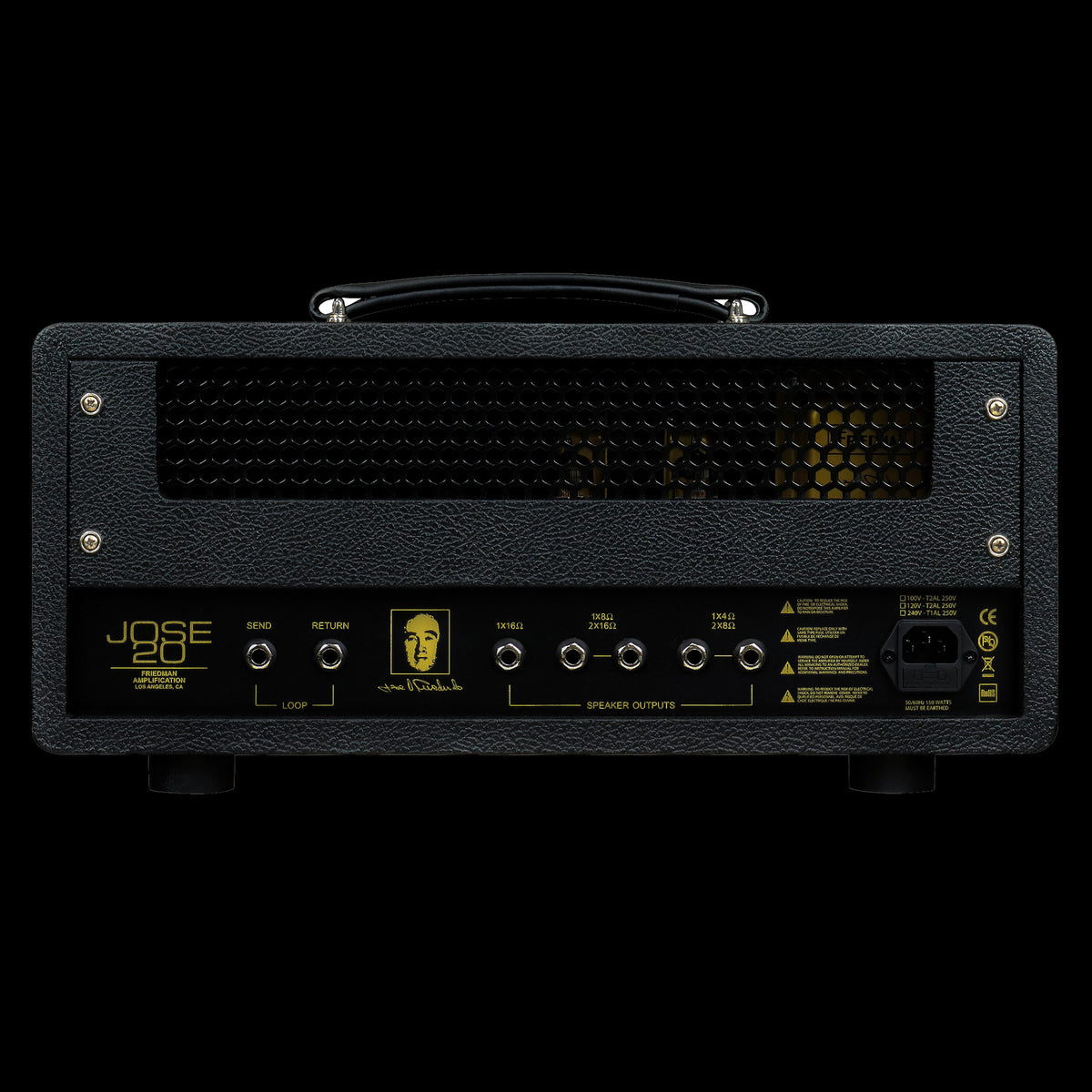 JOSE 20 Head - Jose Arredondo Signature All-Tube 20-Watt Head
