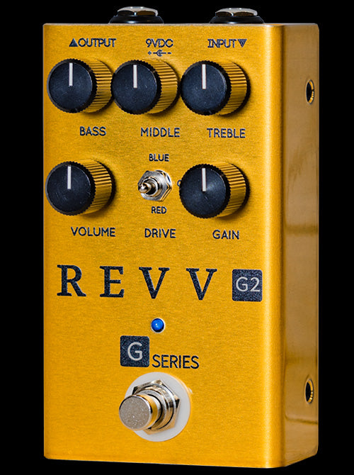 ギター REVV G2 Limited Edition GOLD Limited Edition Gold G2 Pedal – Wildwood Guitars