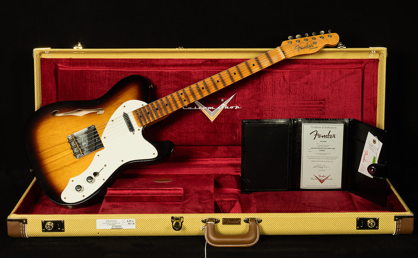 2025 NAMM Limited '50s Tele Thinline - Journeyman Relic