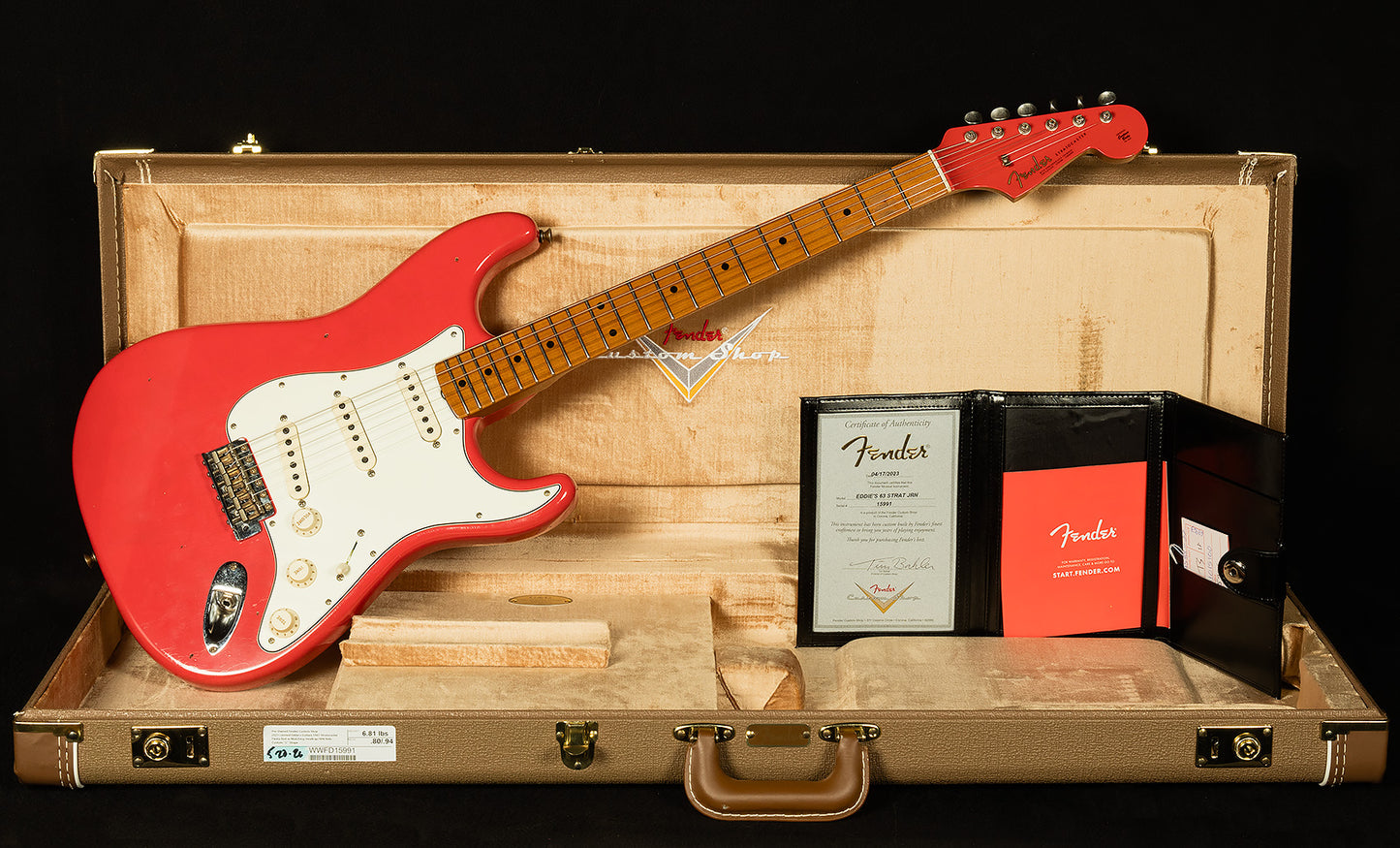 2023 Limited Eddie's Guitars 1963 Stratocaster - Journeyman Relic