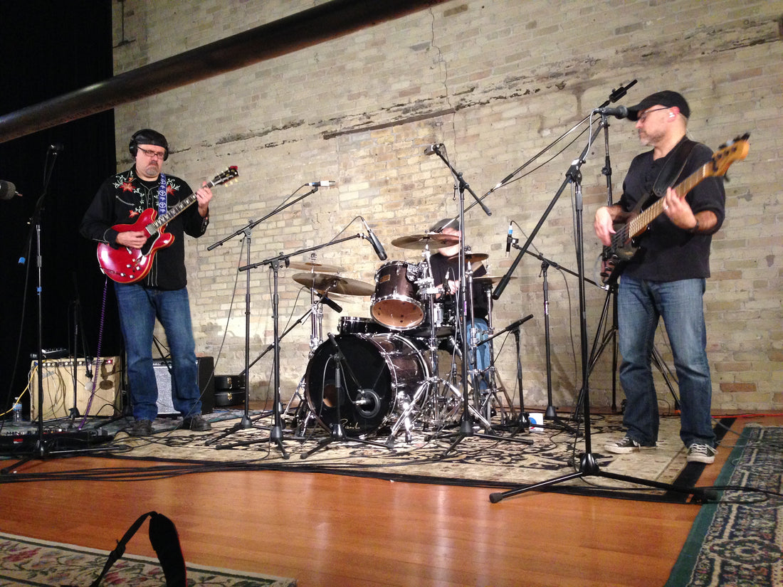 Recording the Power Trio Jams