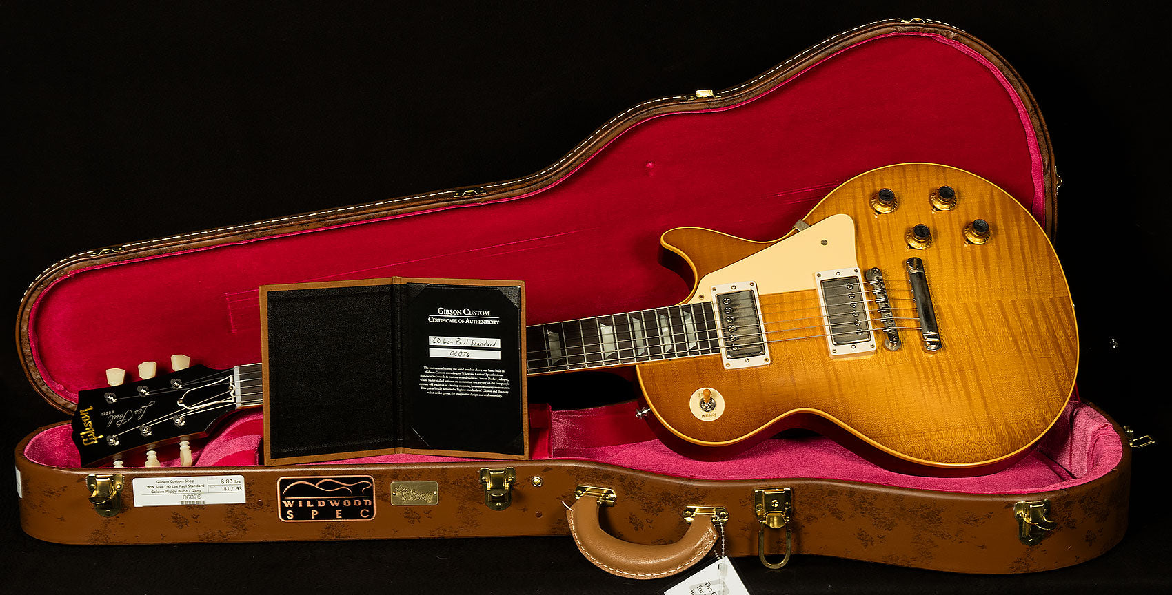 Wildwood Spec 1960 Les Paul Standard - VOS