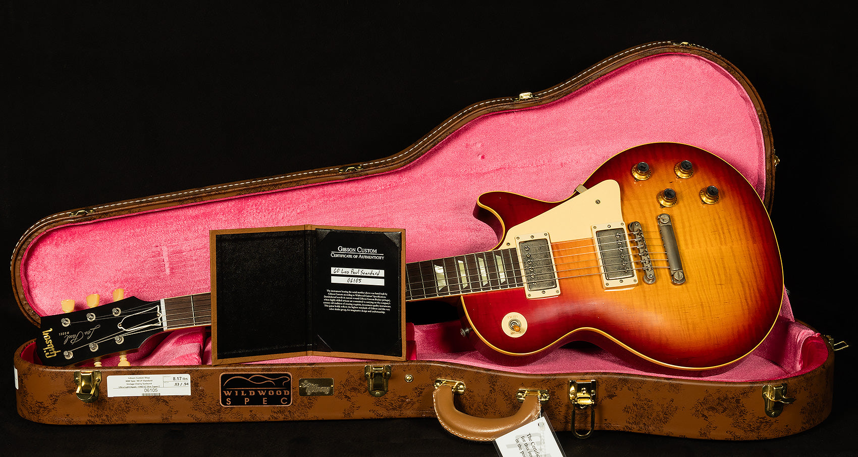 Wildwood Spec 1960 Les Paul Standard - Ultra Light Aged