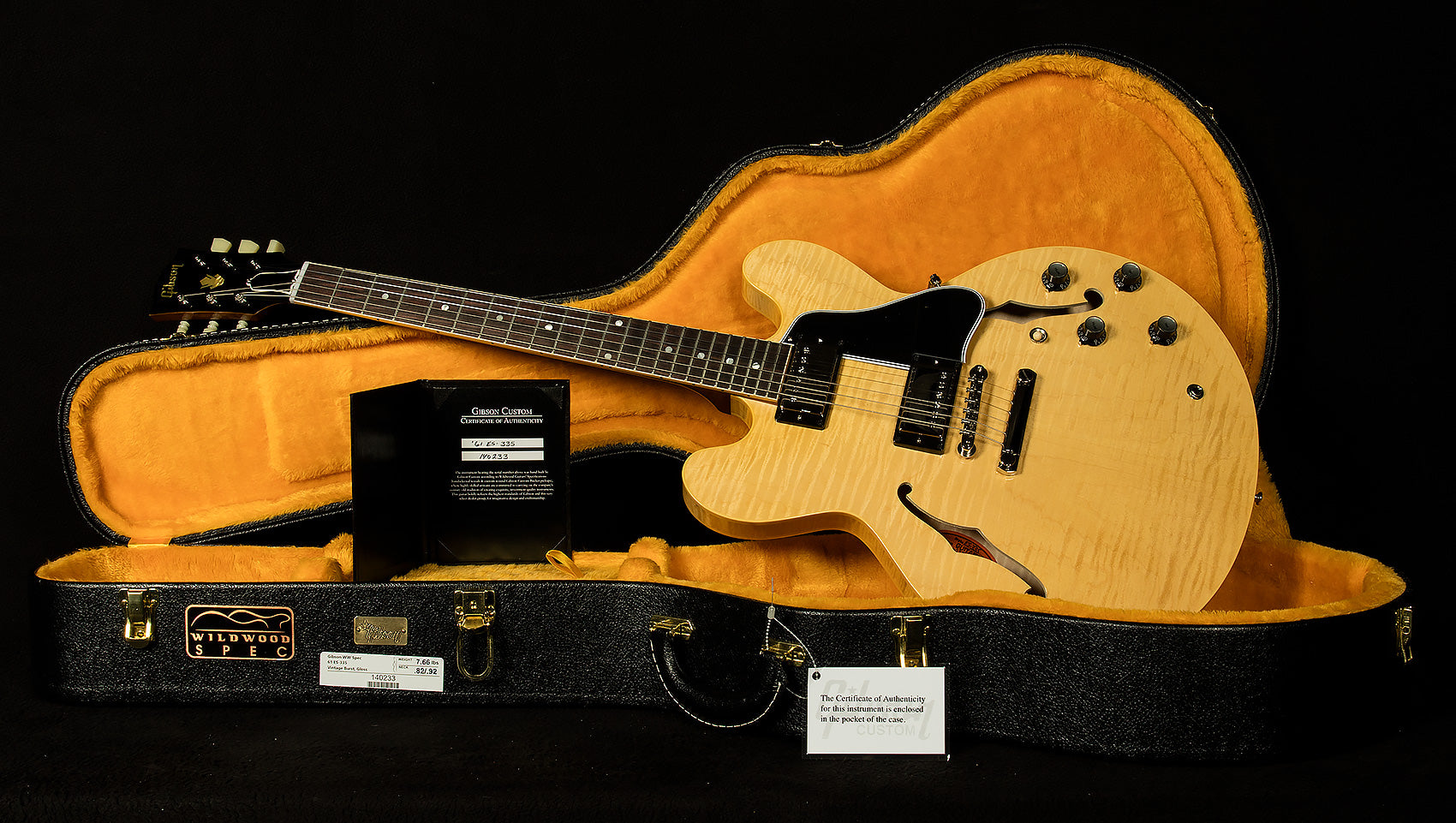 Wildwood Spec 1961 ES-335 Figured - Gloss