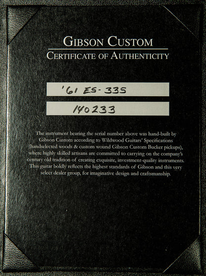 Wildwood Spec 1961 ES-335 Figured - Gloss
