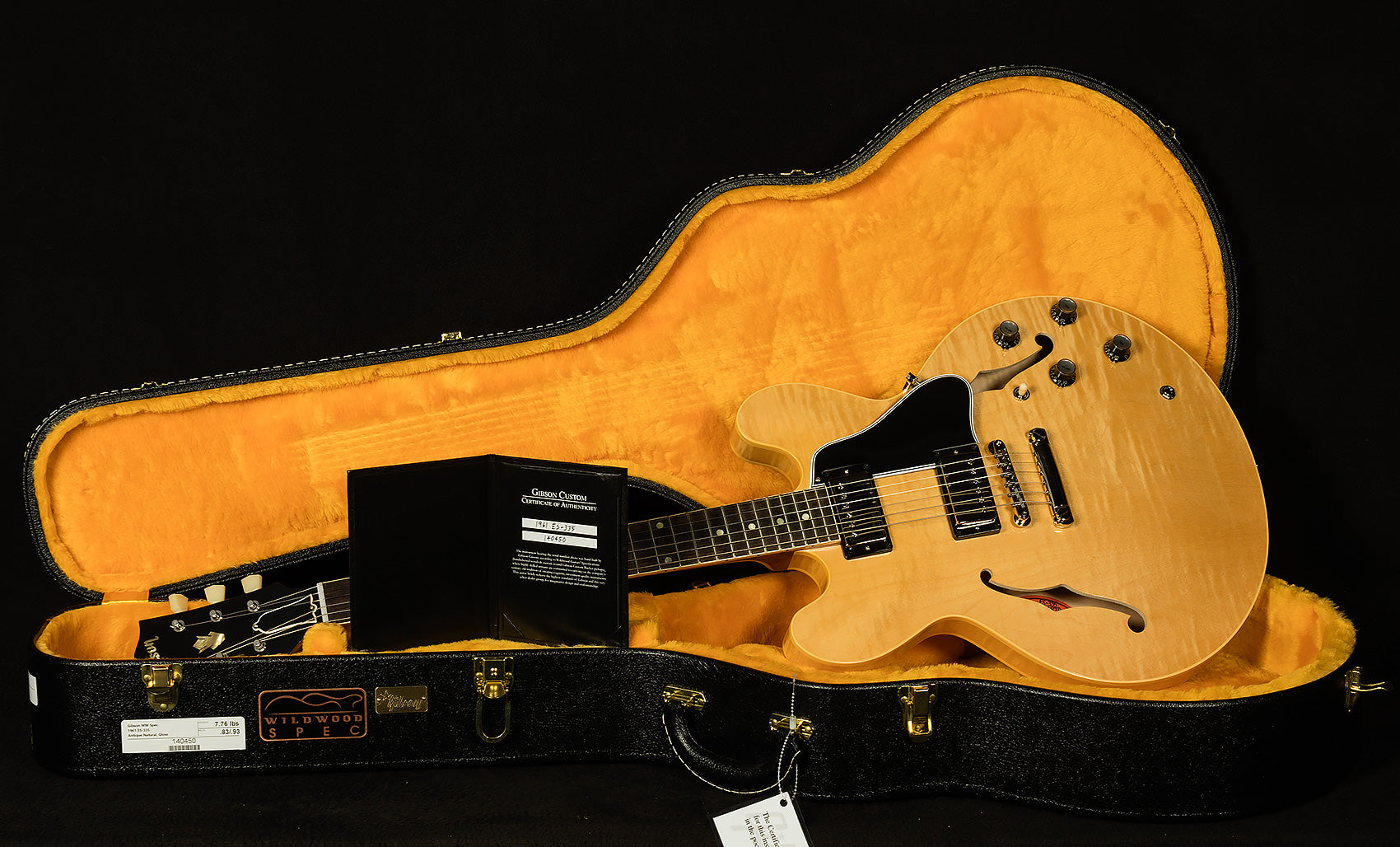 Wildwood Spec 1961 ES-335 Figured - Gloss