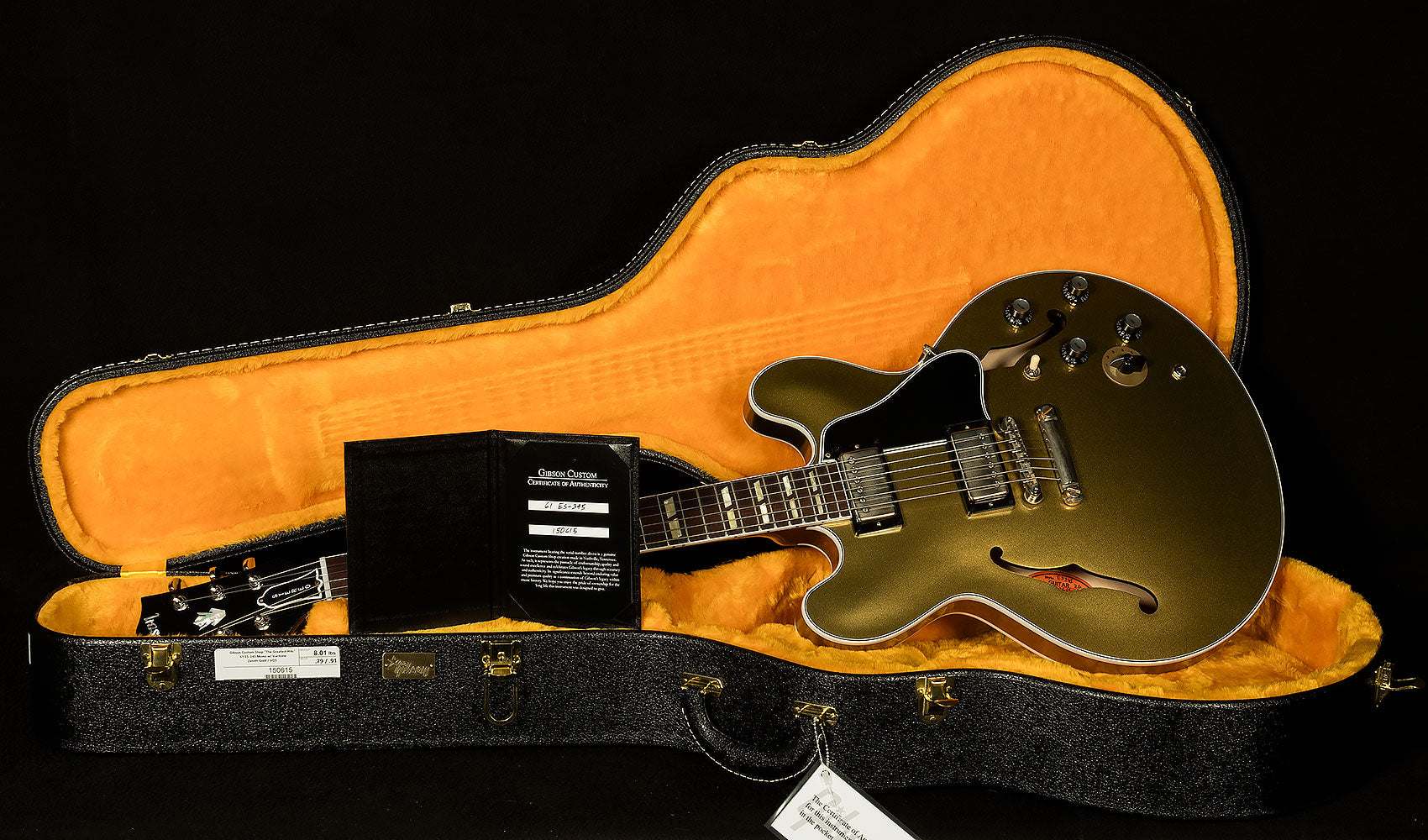 Limited Greatest Hits Collection II 1961 ES-345 Reissue - Gloss w/ VOS Hardware, Mono Varitone