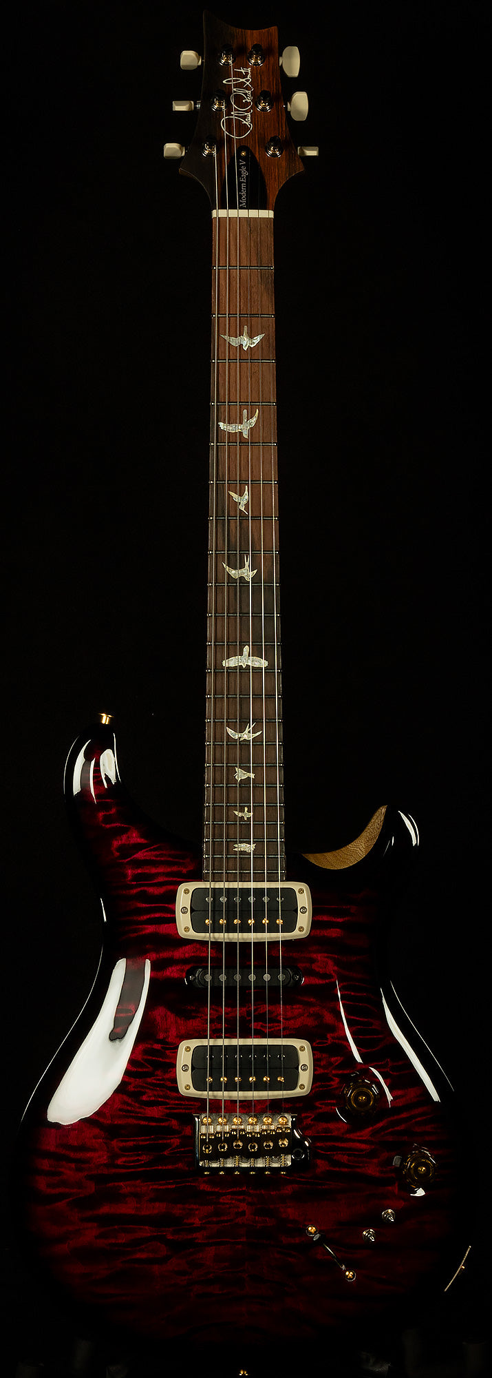 Wildwood Wood Library Modern Eagle V - Brazilian Rosewood, 10-Top