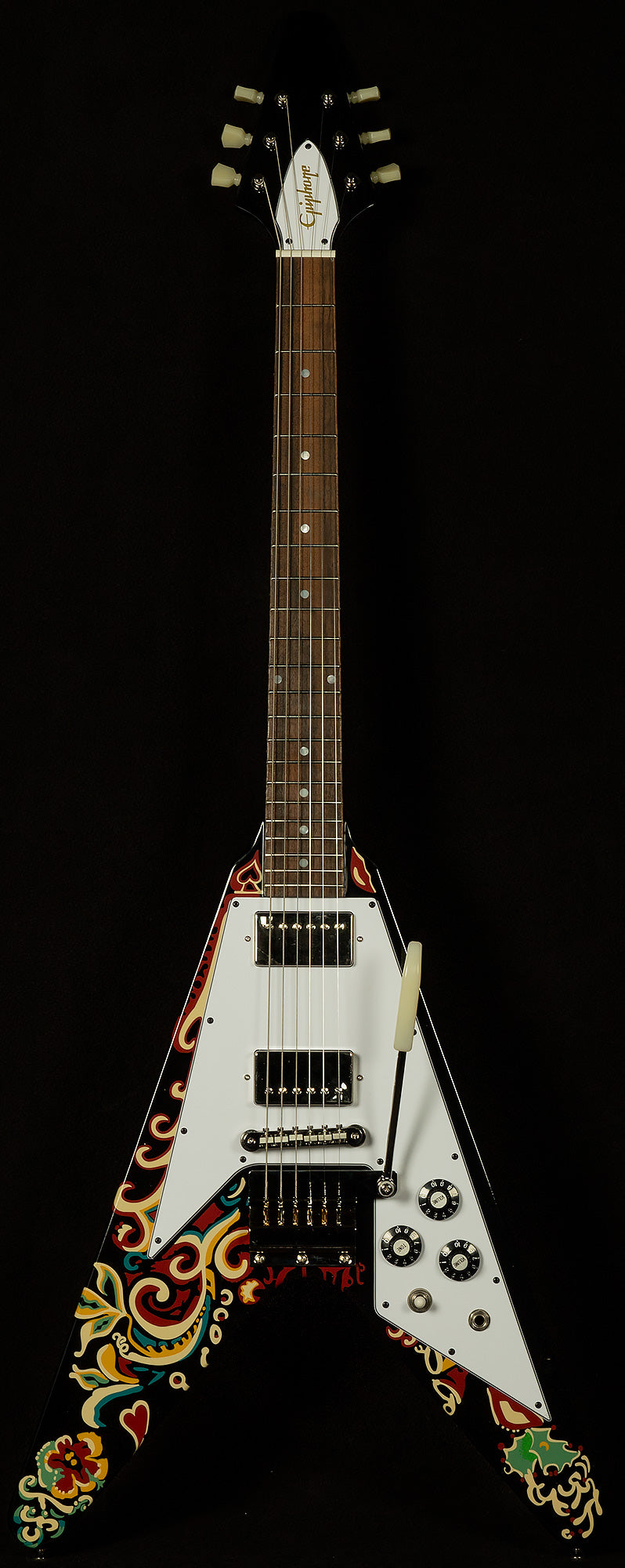 Inspired by Gibson Custom Series Limited Jimi Hendrix "Love Drops" Flying V - One of 2200 Worldwide