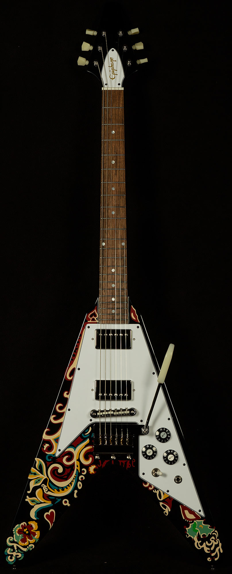 Inspired by Gibson Custom Series Limited Jimi Hendrix "Love Drops" Flying V - One of 2200 Worldwide