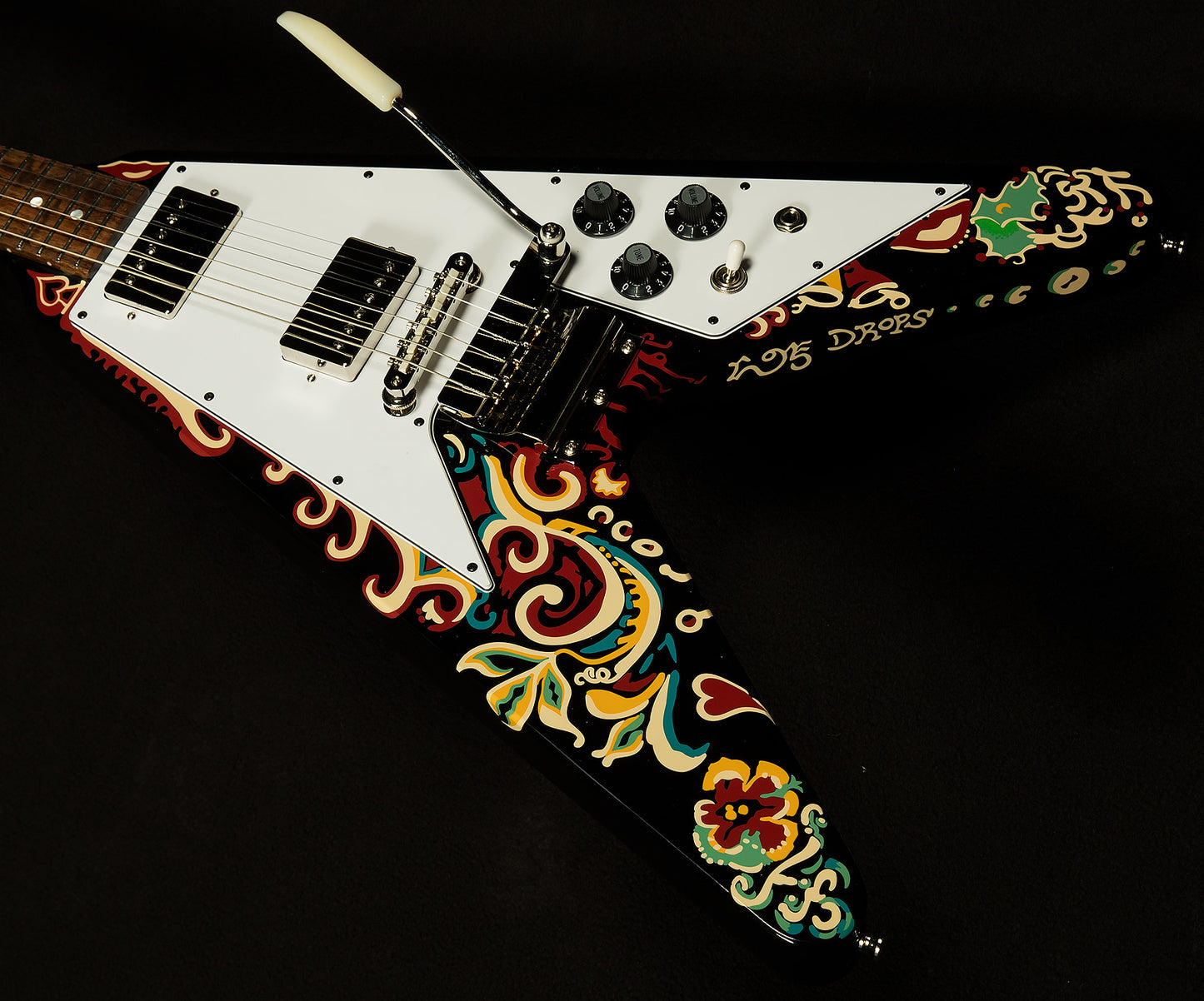 Inspired by Gibson Custom Series Limited Jimi Hendrix "Love Drops" Flying V - One of 2200 Worldwide