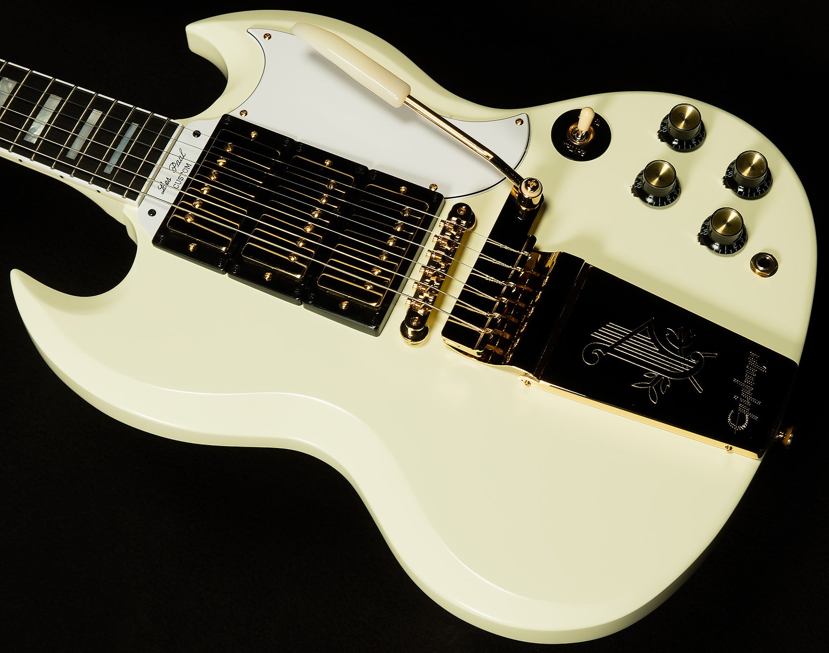 Inspired by Gibson Custom 1963 Les Paul SG Custom - Maestro Vibrola