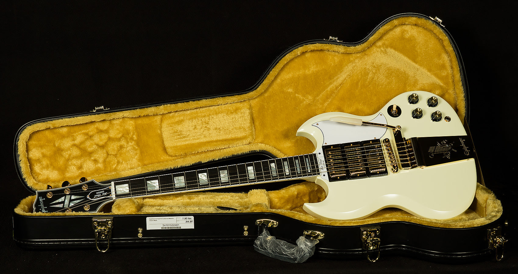 Inspired by Gibson Custom 1963 Les Paul SG Custom - Maestro