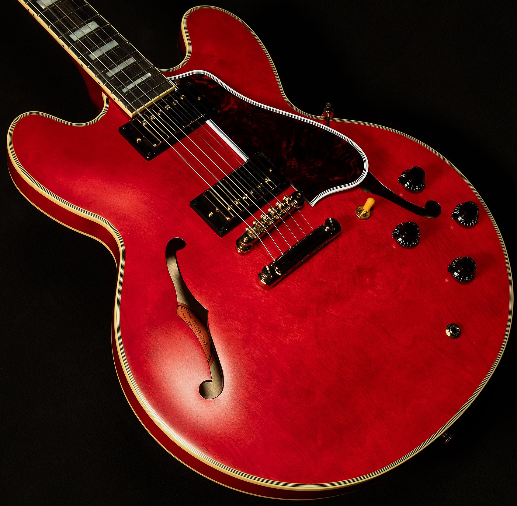 Inspired by Gibson Custom Shop 1959 ES-355 – Wildwood Guitars