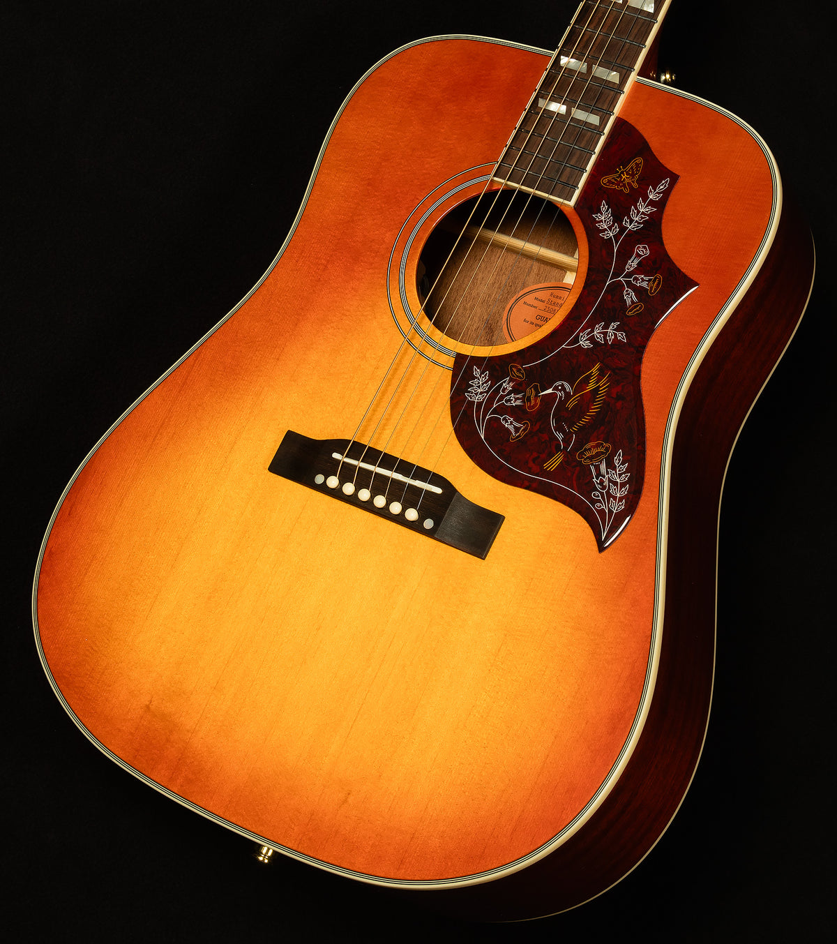 Inspired by Gibson Hummingbird Standard