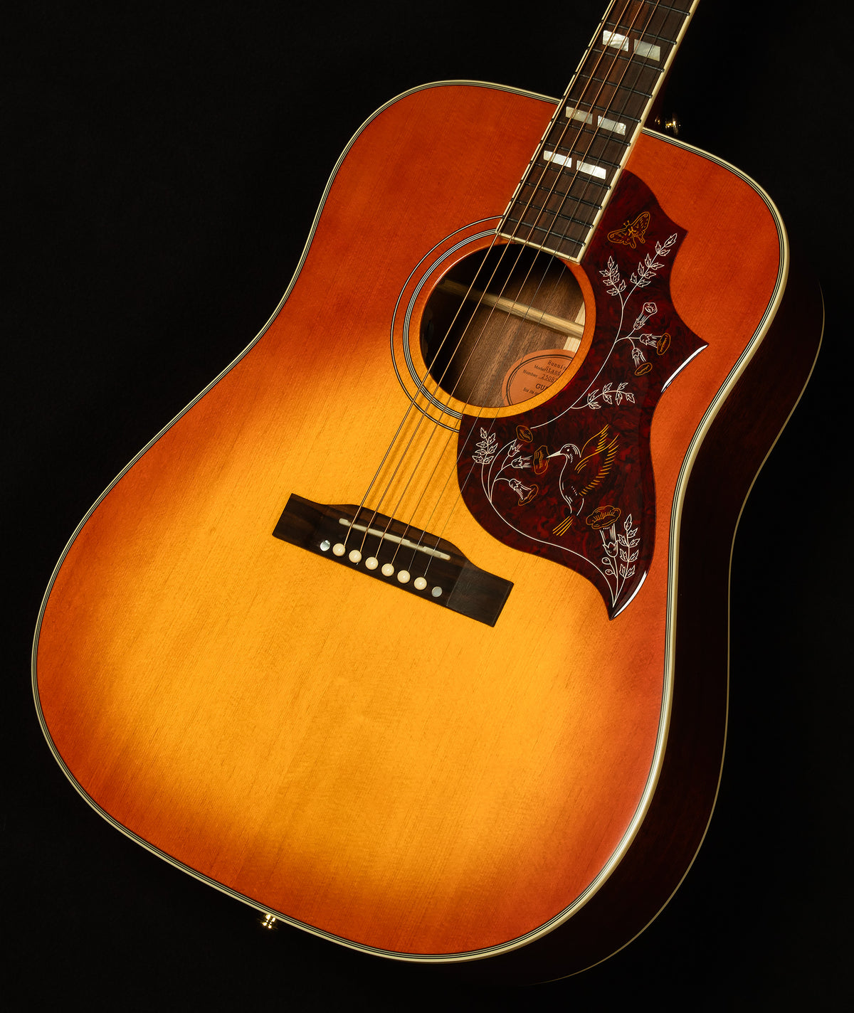 Inspired by Gibson Hummingbird Standard