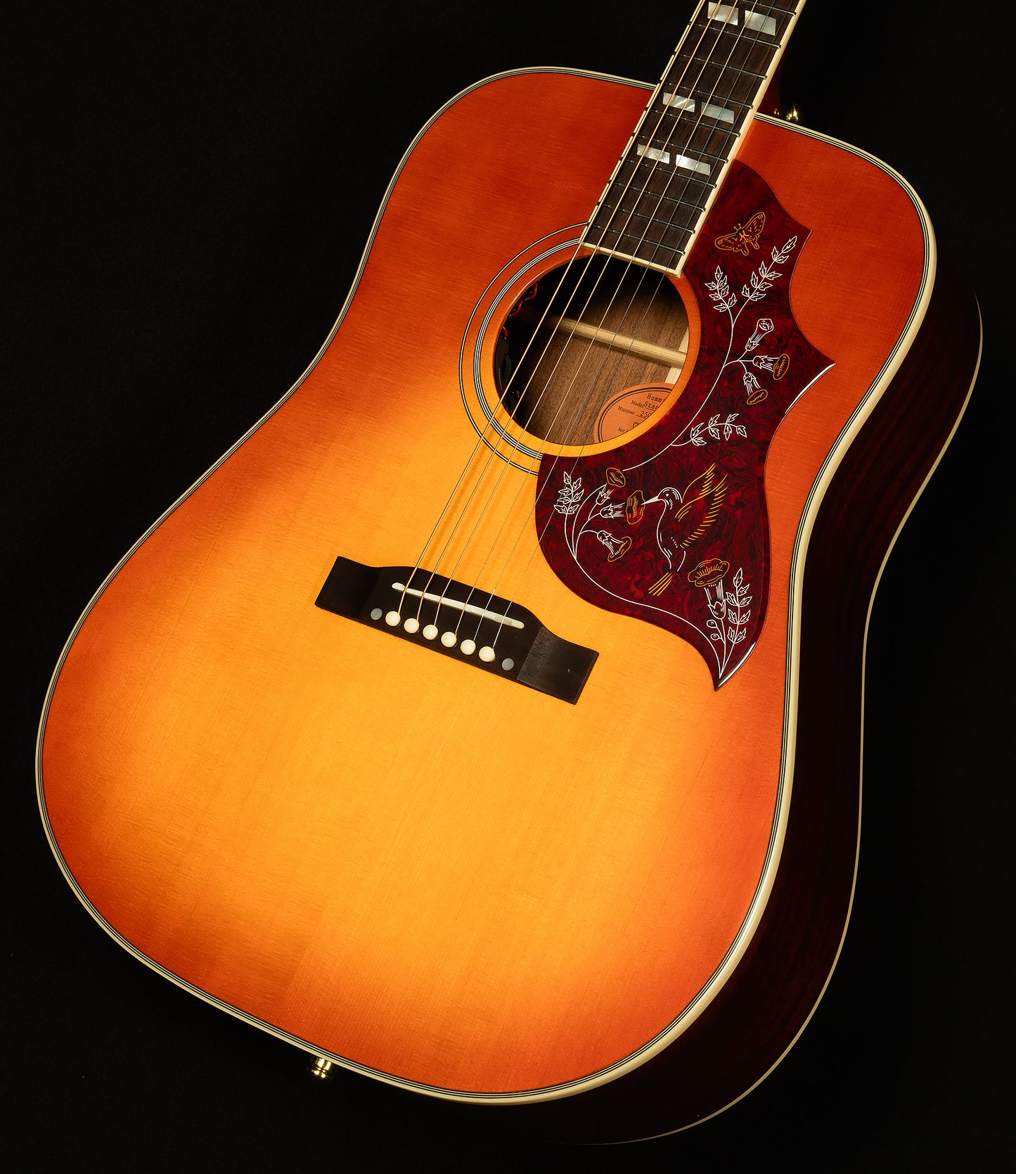 Inspired by Gibson Hummingbird Standard