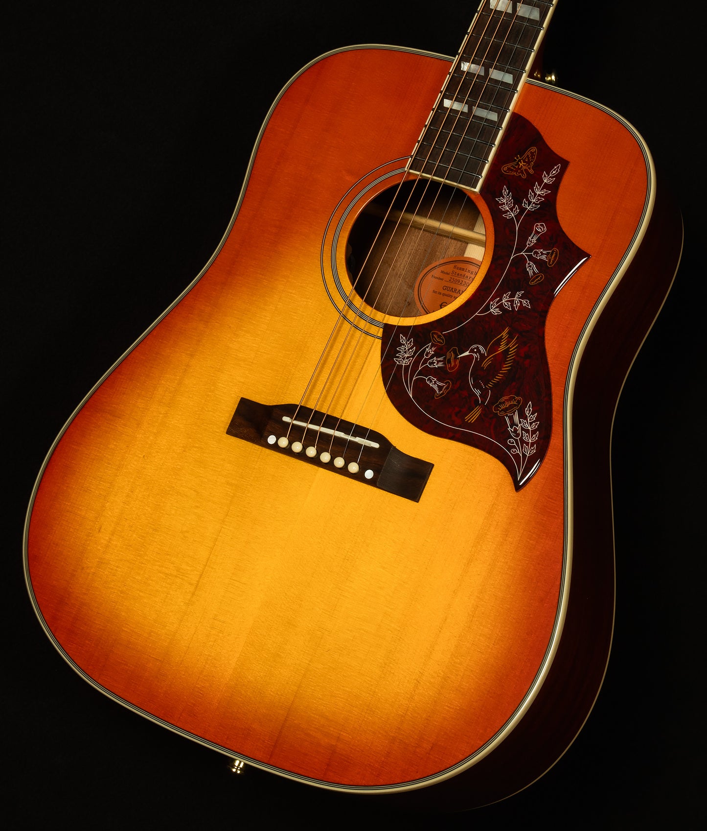 Inspired by Gibson Hummingbird Standard