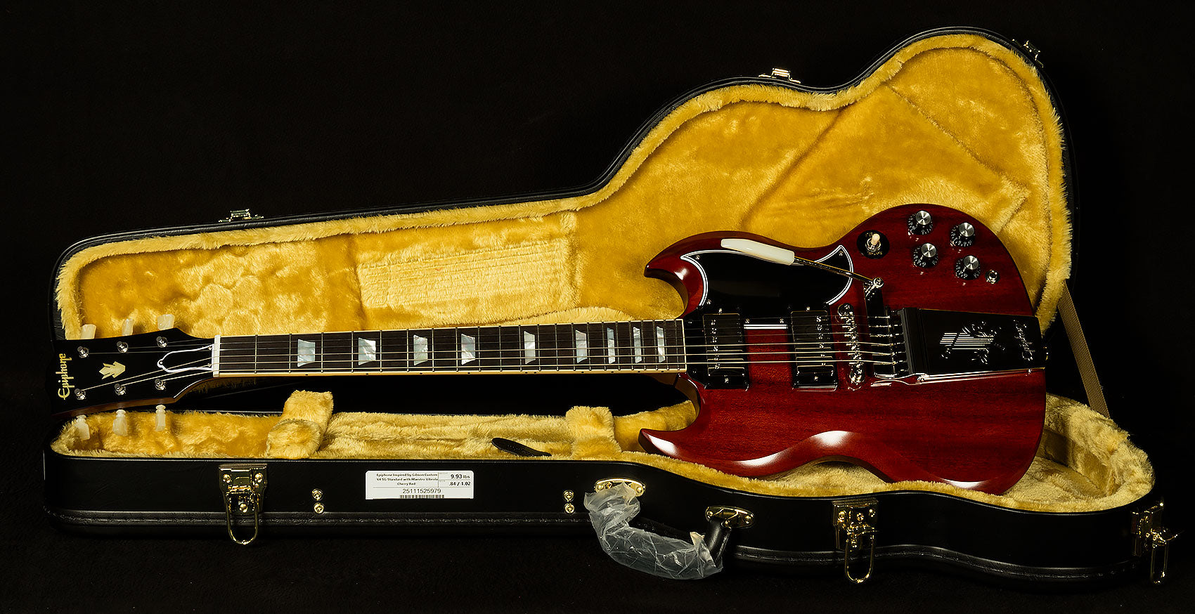 Inspired by Gibson Custom Shop 1964 SG Standard - Maestro Vibrola