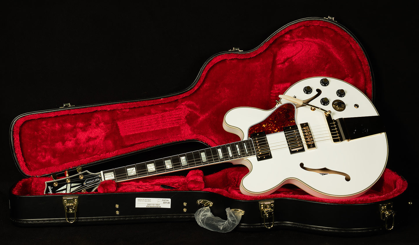 Inspired by Gibson Custom Shop Alex Lifeson 1976 ES-355 Reissue