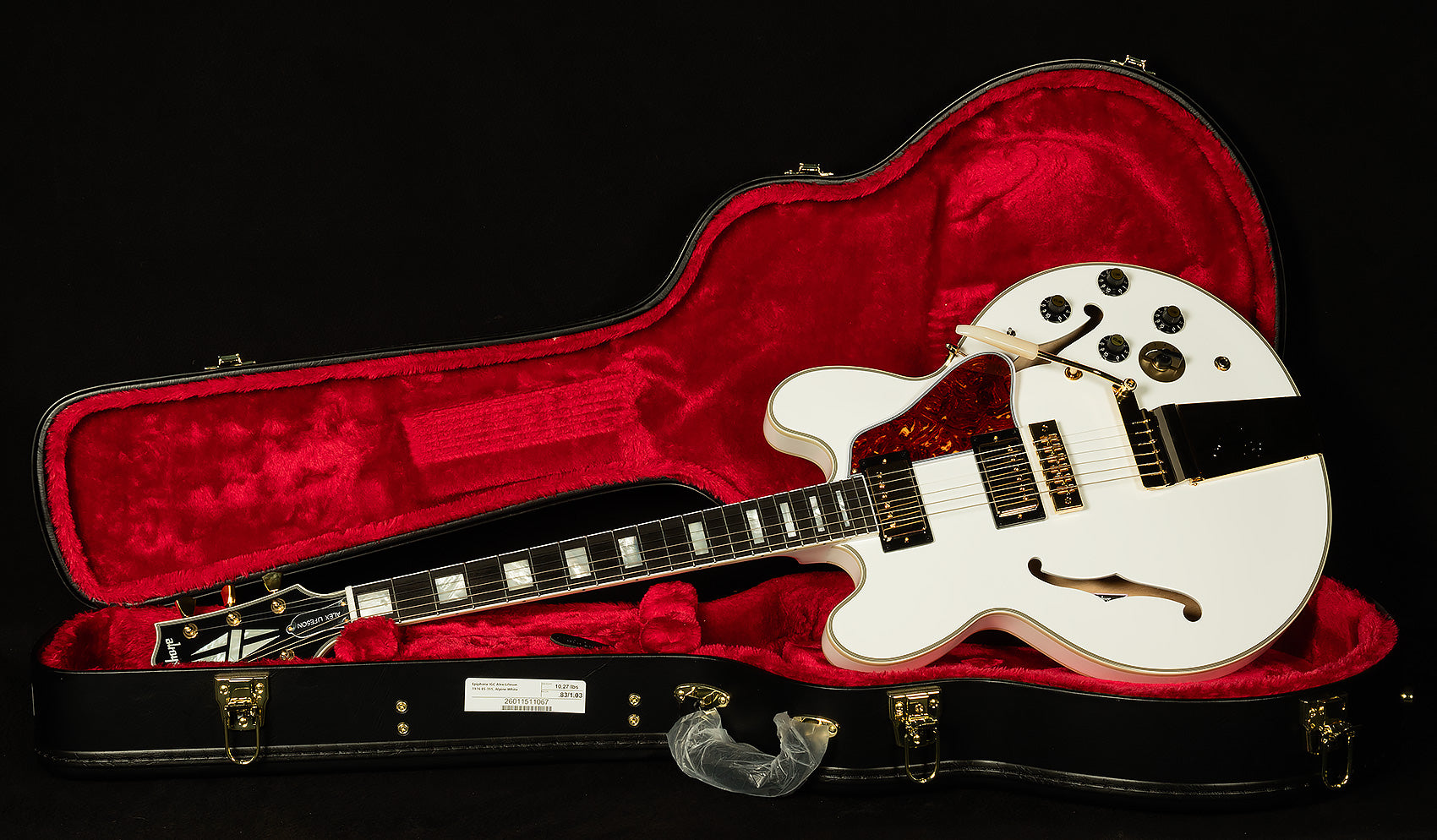 Inspired by Gibson Custom Shop Alex Lifeson 1976 ES-355 Reissue