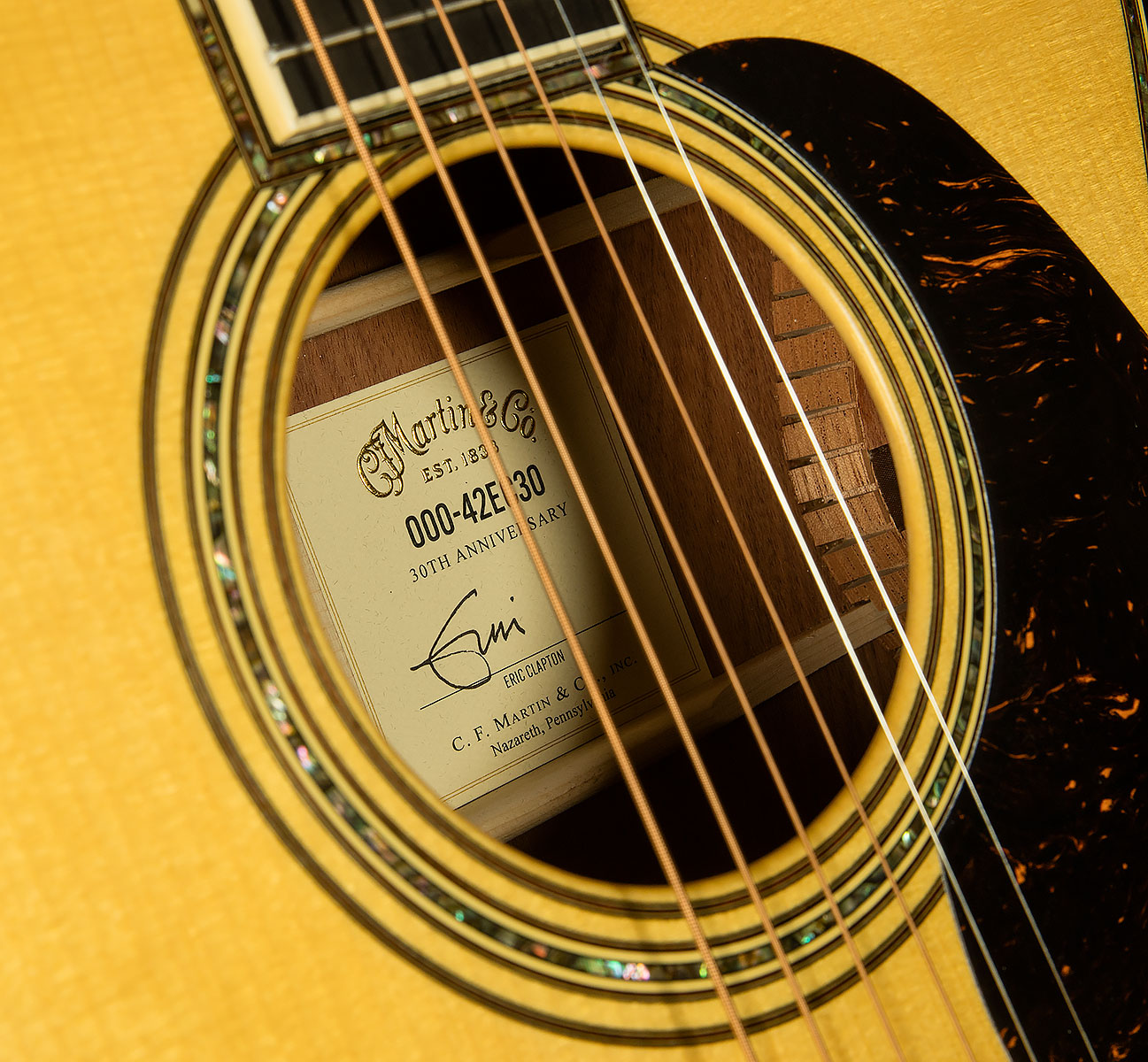 000-42EC Eric Clapton 30th Anniversary - Limited Run of 300 Pieces