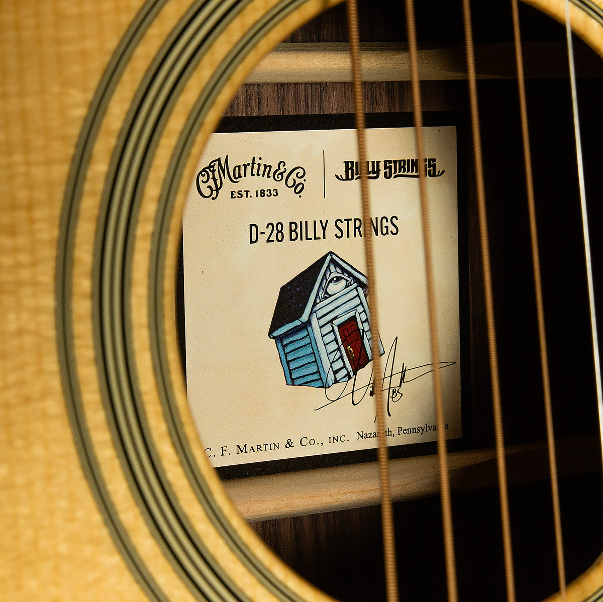 D-28 Billy Strings Signature