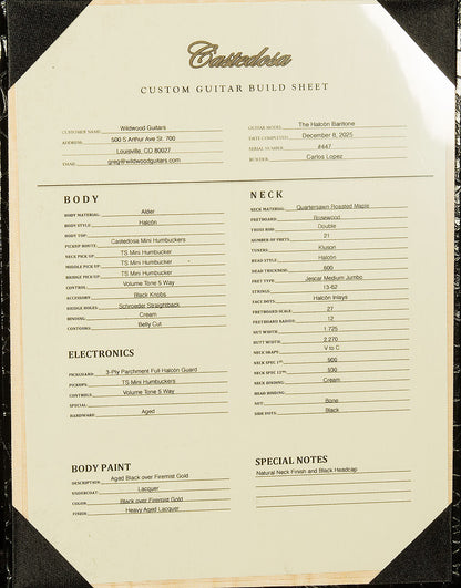 "El Halcón" Baritone