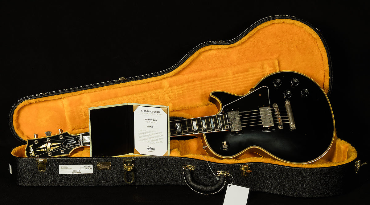 Limited Edition Collection 1968 Les Paul Custom Reissue - Murphy Lab Light Aged