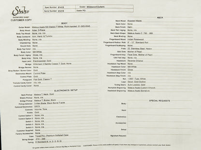 Mateus Asato Signature Classic T