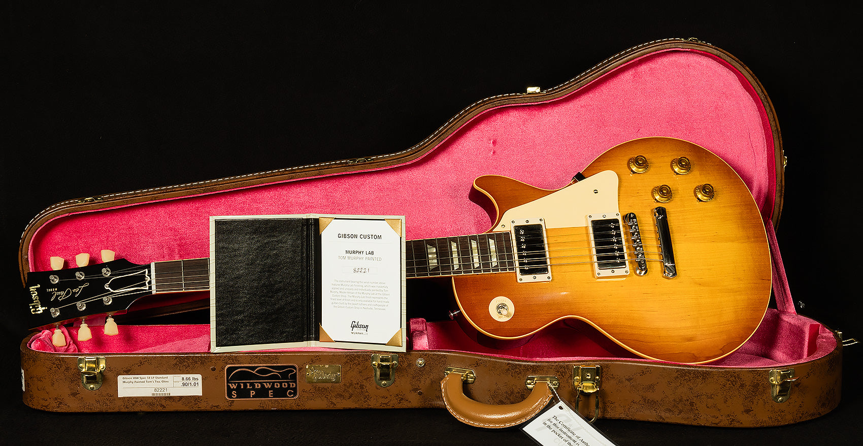 Wildwood Spec by Tom Murphy 1958 Les Paul Standard - Gloss
