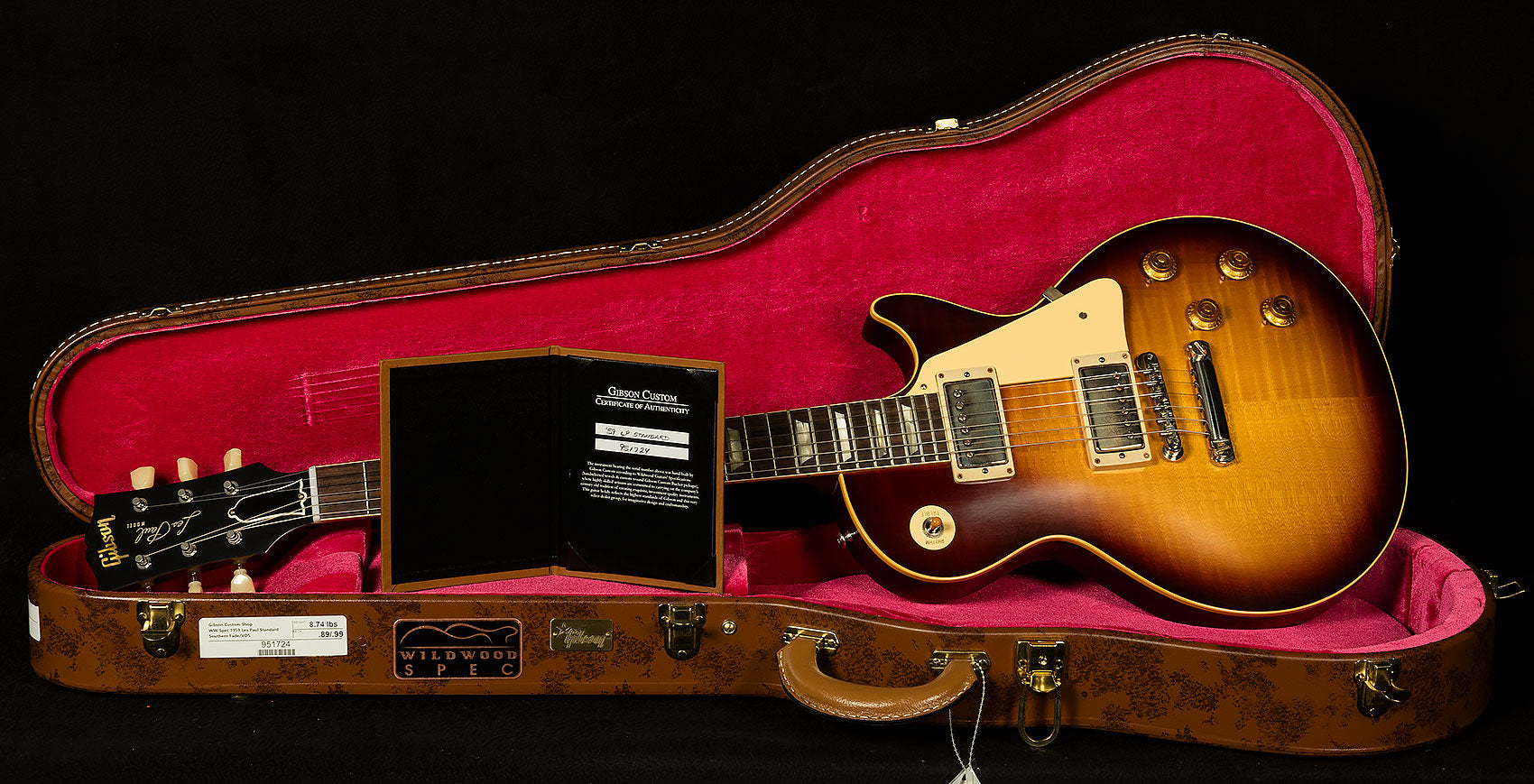 2025 Gibson Custom Shop Wildwood Spec 1959 Les Paul Standard - VOS
