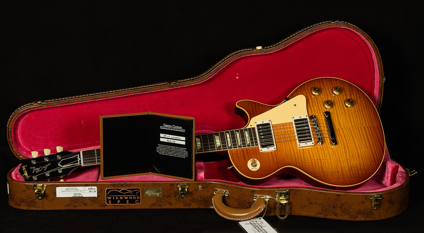 Wildwood Spec 1959 Les Paul Standard - Gloss, BOTB Cover Burst