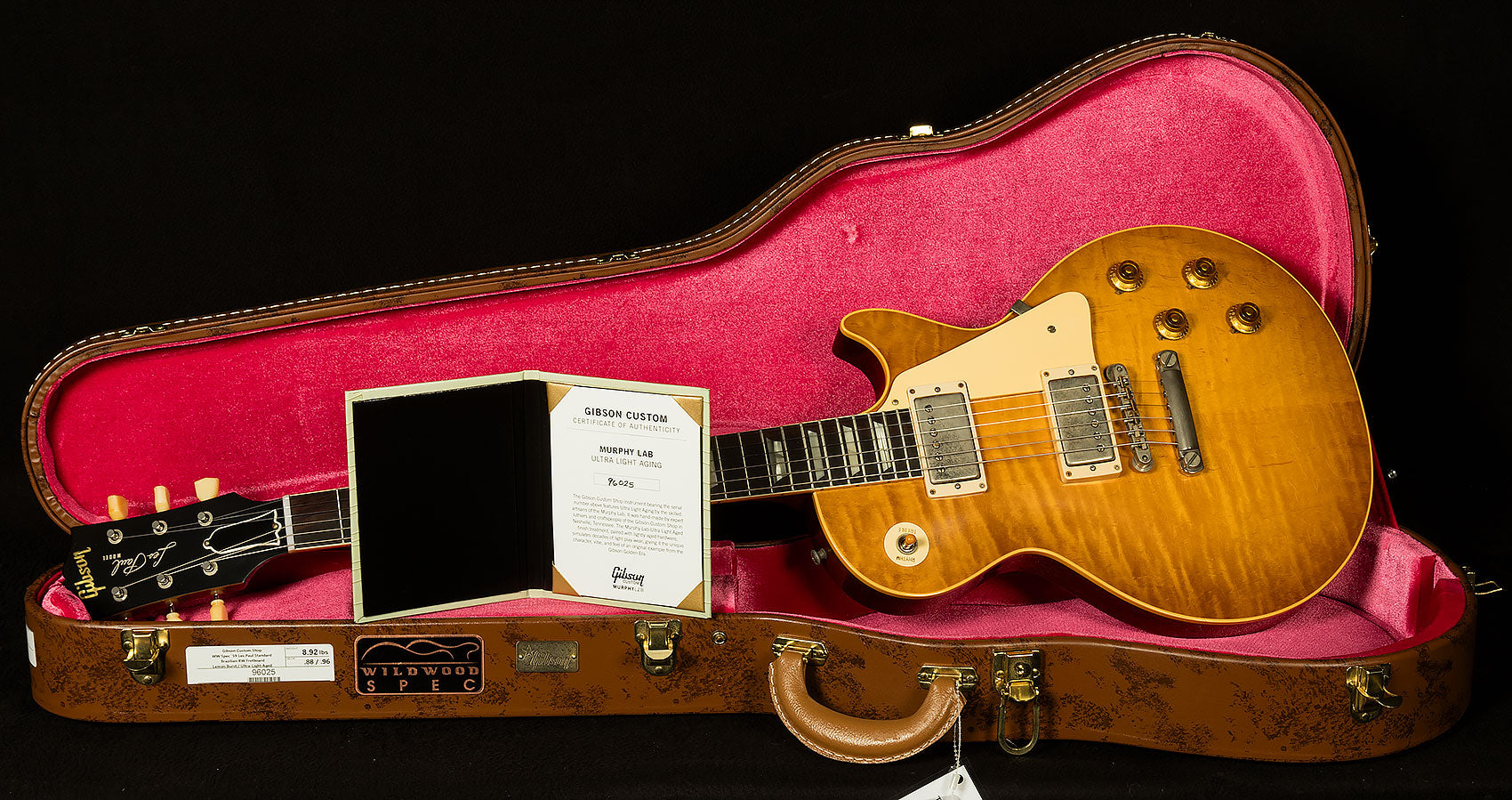 Murphy Lab Wildwood Spec 1959 Les Paul Standard - Ultra Light Aged, Brazilian Rosewood