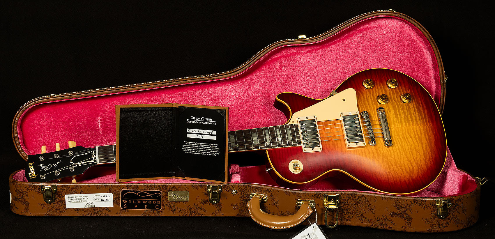 Wildwood Spec 1959 Les Paul Standard - VOS