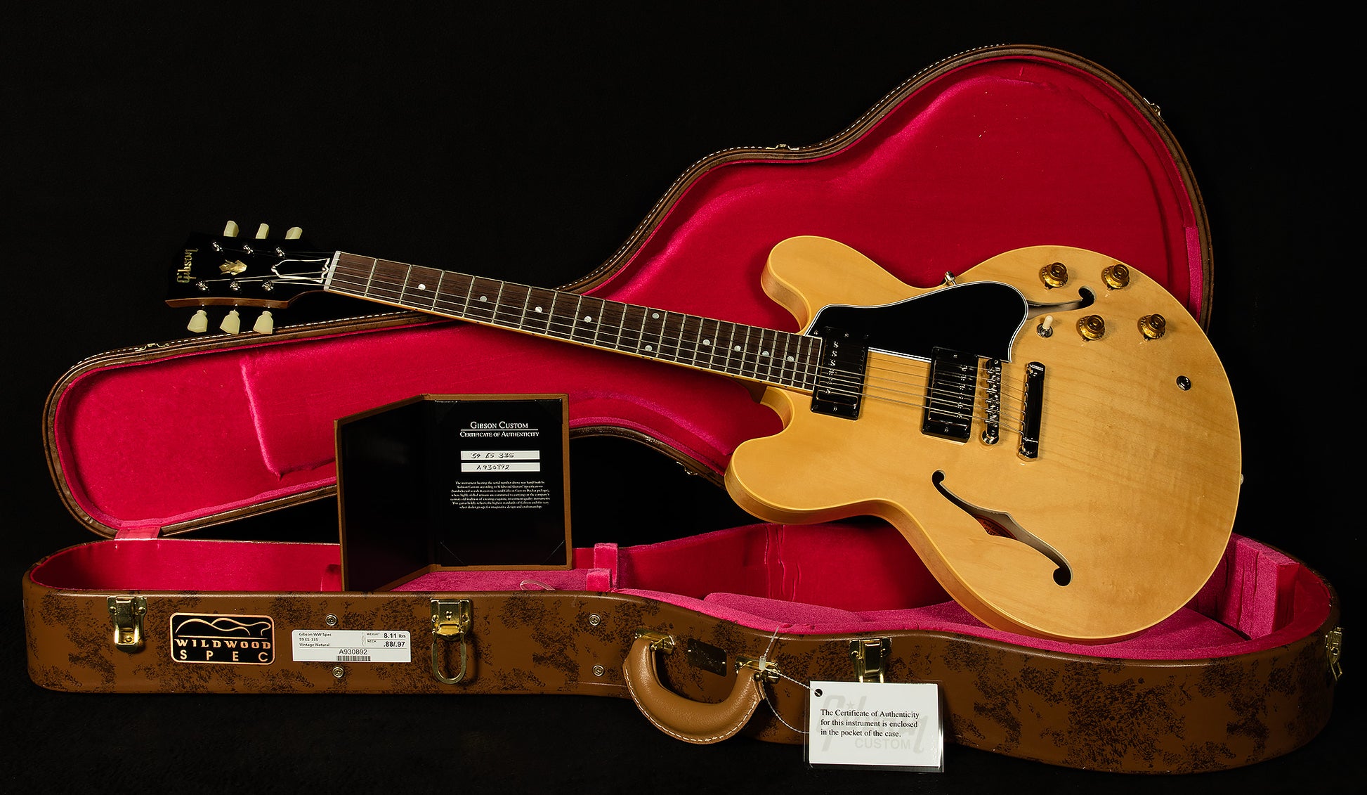 Wildwood Spec 1959 ES-335 Reissue - Gloss