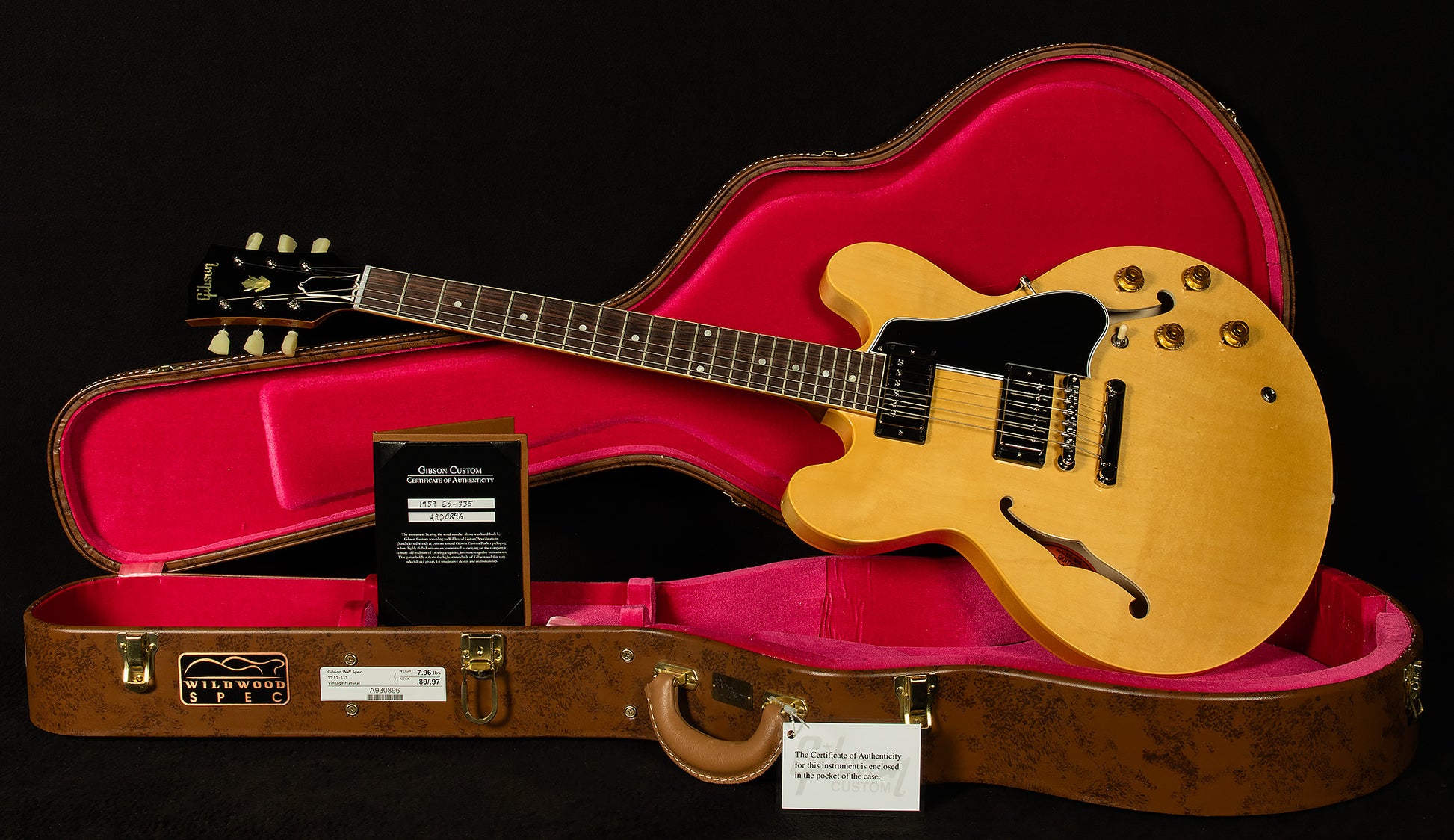 Wildwood Spec 1959 ES-335 Reissue - Gloss