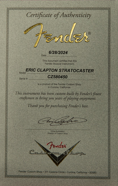 Custom Artist Series Eric Clapton Signature Stratocaster - NOS
