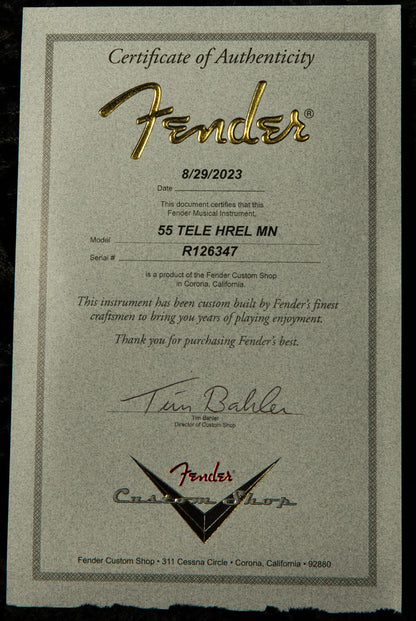 Wildwood 10 1955 Telecaster - Heavy Relic