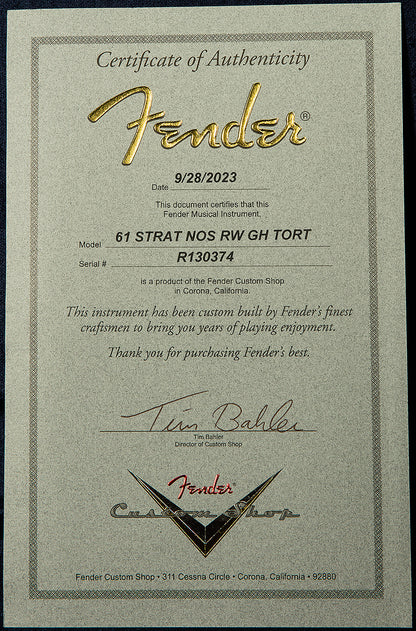 Wildwood 10 1961 Stratocaster - NOS