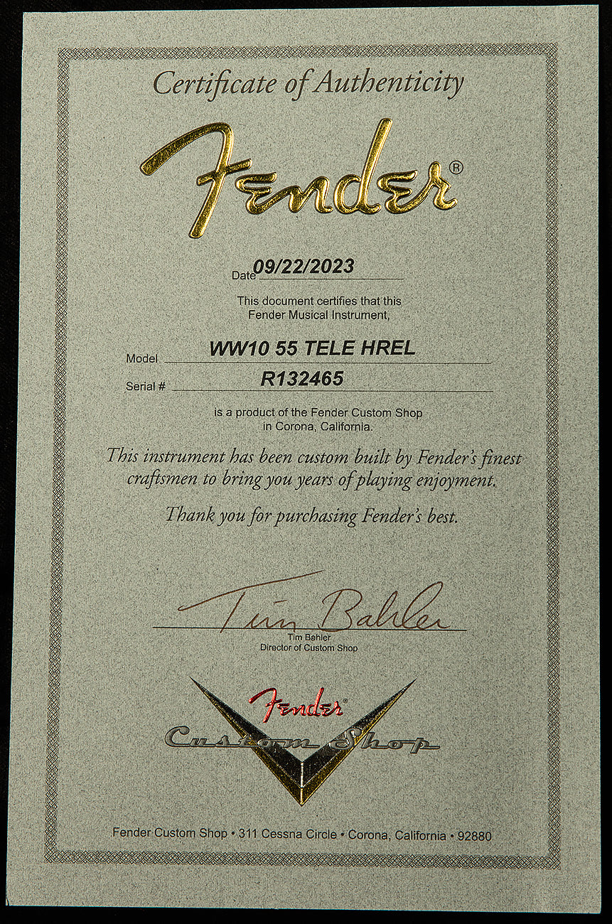 Wildwood 10 1955 Telecaster - Heavy Relic