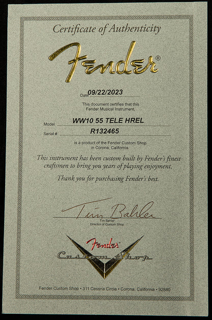 Wildwood 10 1955 Telecaster - Heavy Relic