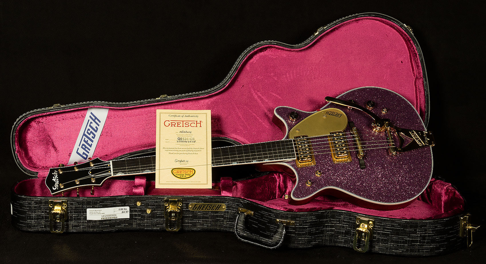 Masterbuilt G6128-CS 1962 Double Cut Duo Jet by Gonzalo Madrigal - NOS