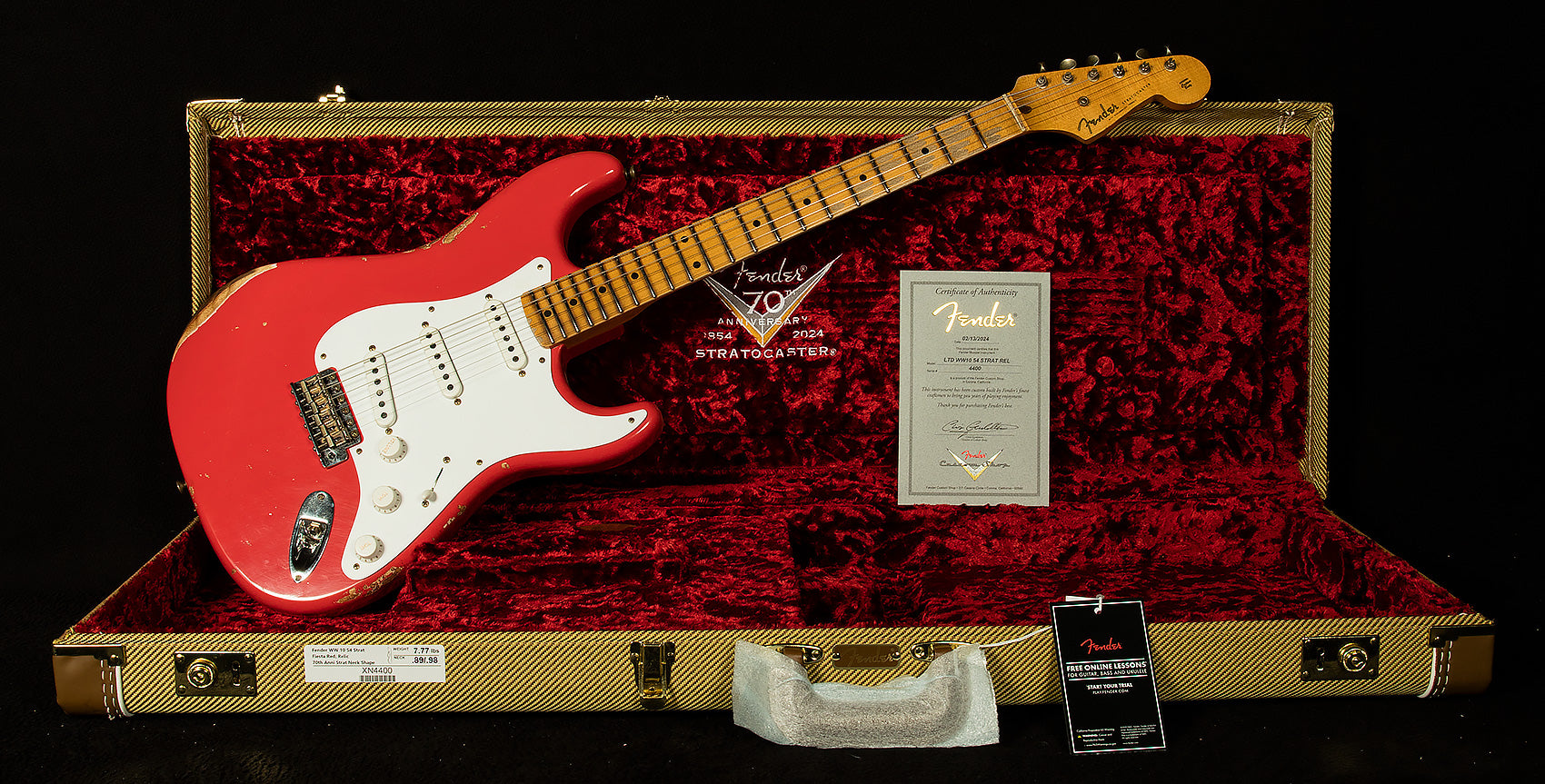 Limited Wildwood 10 70th Anniversary 1954 Stratocaster - Relic