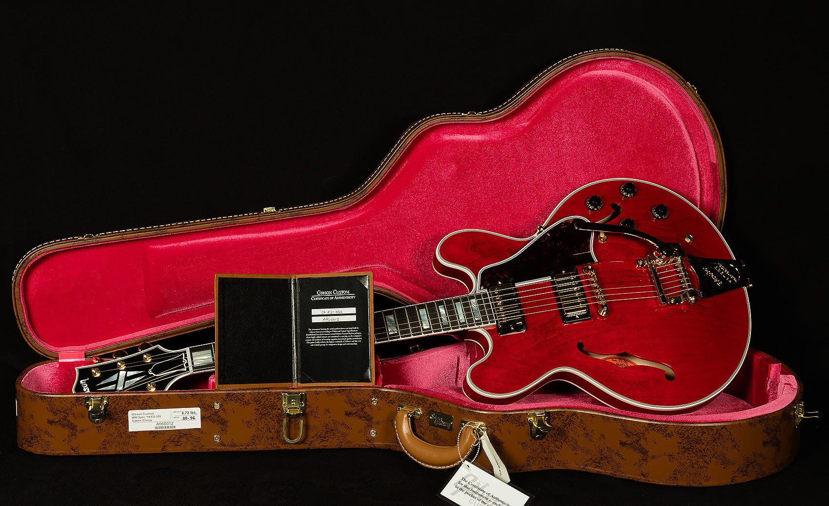 Wildwoood Spec 1959 ES-355 Reissue - Gloss, Bigsby