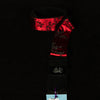Black Bamboo on Red