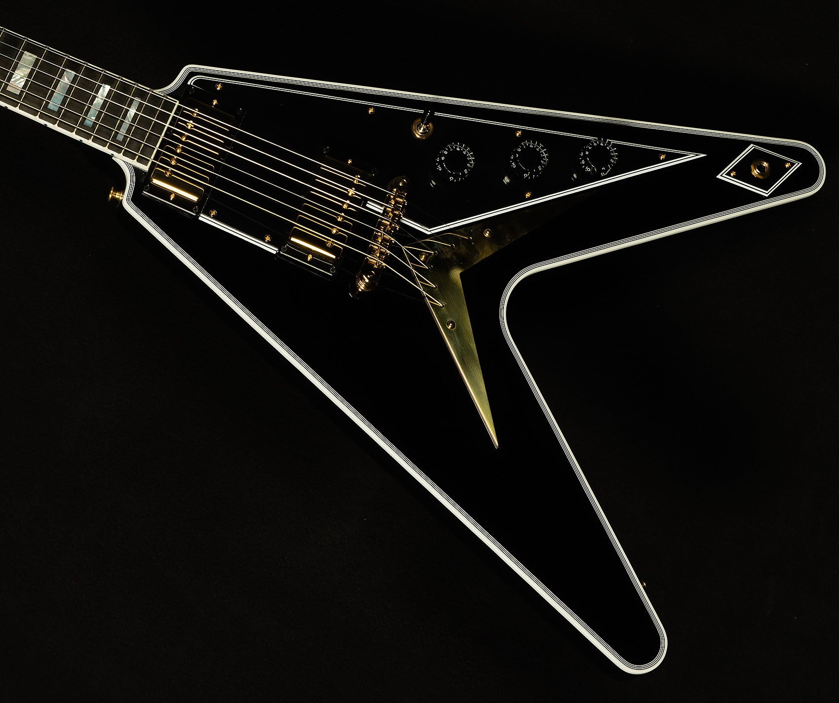 FLYING V /フライングV Gibson Flying V '67 # Ebony Black 1998年製【Feather Weight】w