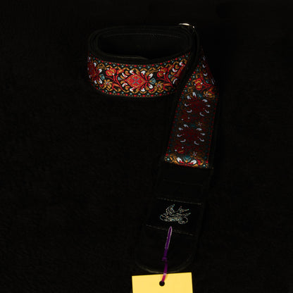 Red Flower Woven
