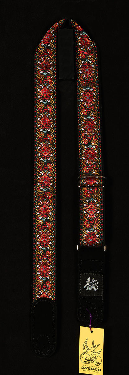 Red Flower Woven